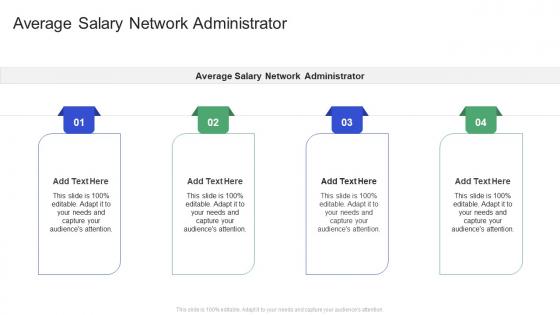 Average Salary Network Administrator In Powerpoint And Google Slides Cpb