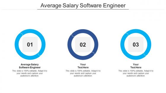 Average salary software engineer ppt powerpoint presentation summary ideas cpb