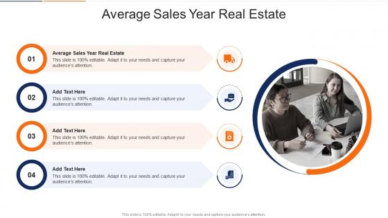 Average Sales Year Real Estate In Powerpoint And Google Slides Cpb