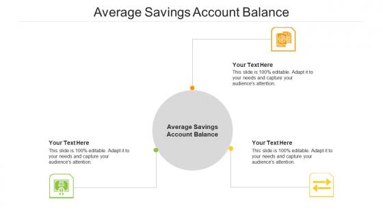 Average savings account balance ppt powerpoint presentation model samples cpb