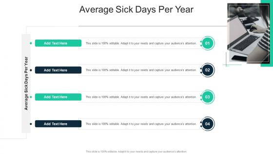 Average Sick Days Per Year In Powerpoint And Google Slides Cpb