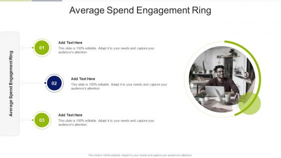 Average Spend Engagement Ring In Powerpoint And Google Slides Cpb