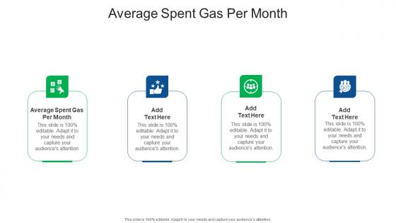 Average Spent Gas Per Month In Powerpoint And Google Slides Cpb