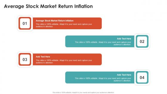 Average Stock Market Return Inflation In Powerpoint And Google Slides Cpb