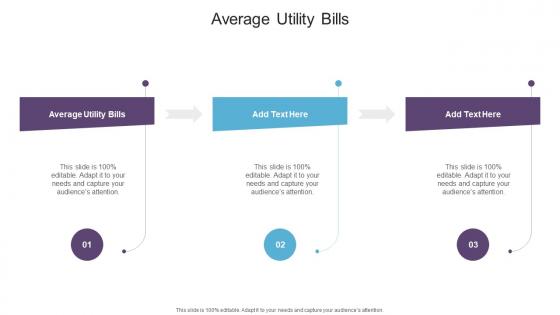 Average Utility Bills In Powerpoint And Google Slides Cpb