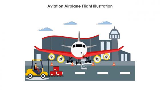Aviation Airplane Flight Illustration
