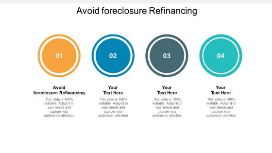 Avoid foreclosure refinancing ppt powerpoint presentation gallery rules cpb