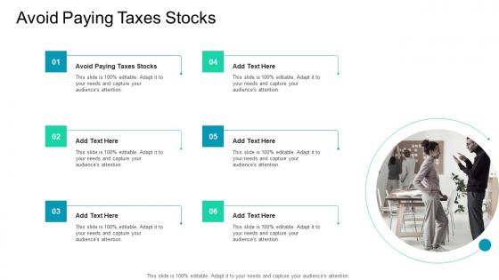 Avoid Paying Taxes Stocks In Powerpoint And Google Slides Cpb