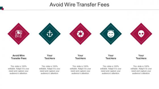 Avoid Wire Transfer Fees Ppt Powerpoint Presentation File Infographic Template Cpb