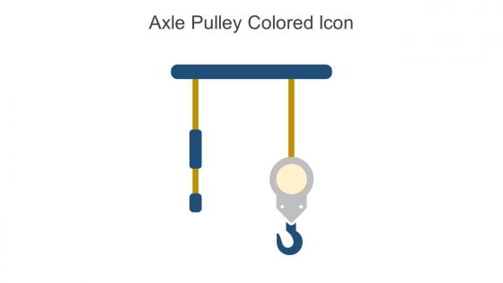 Axle Pulley Colored Icon In Powerpoint Pptx Png And Editable Eps Format
