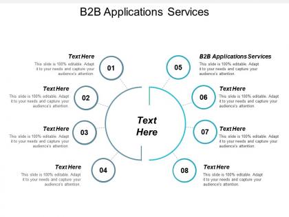 B2b applications services ppt powerpoint presentation gallery inspiration cpb