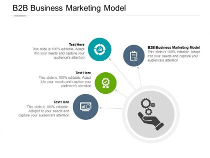 B2b business marketing model ppt powerpoint presentation file show cpb