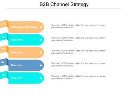 B2b channel strategy ppt powerpoint presentation file themes cpb