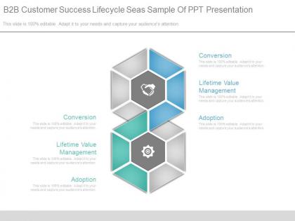 B2b customer success lifecycle seas sample of ppt presentation