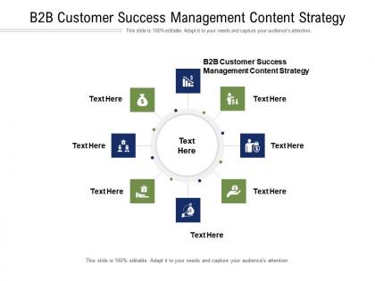 B2b customer success management content strategy ppt powerpoint presentation infographics infographics cpb