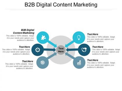 B2b digital content marketing ppt powerpoint presentation summary aids cpb