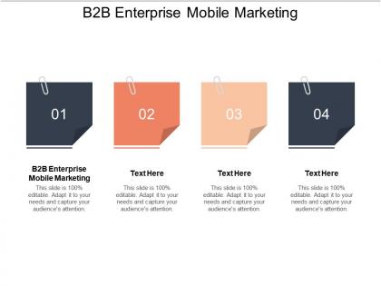 B2b enterprise mobile marketing ppt powerpoint presentation file background image cpb