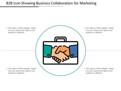 Business Collaboration Icon PowerPoint Presentation and Slides PPT ...