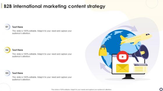 B2B International Marketing Content Strategy