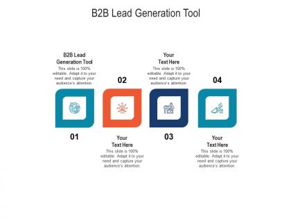 B2b lead generation tool ppt powerpoint presentation styles information cpb