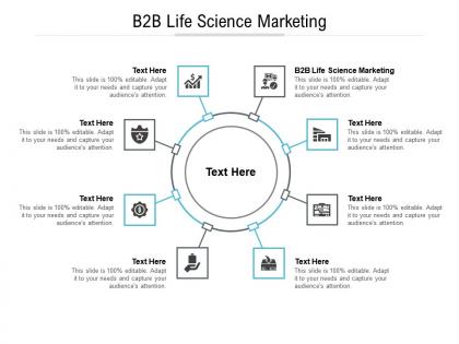 B2b life science marketing ppt powerpoint presentation visual aids portfolio cpb