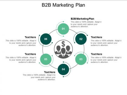 B2b marketing plan ppt powerpoint presentation professional grid cpb
