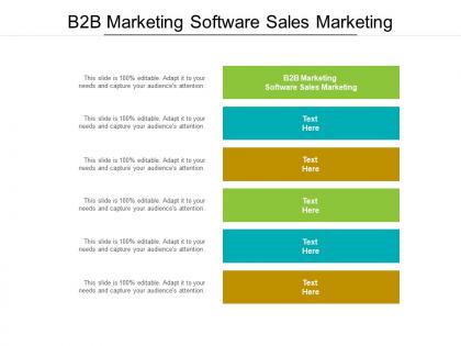 B2b marketing software sales marketing ppt powerpoint presentation visual aids layouts cpb