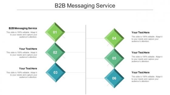B2b messaging service ppt powerpoint presentation file samples cpb