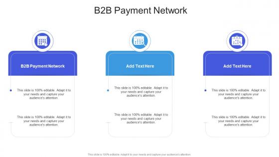 B2B Payment Network In Powerpoint And Google Slides Cpb