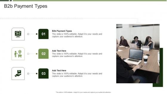 B2B Payment Types In Powerpoint And Google Slides Cpb