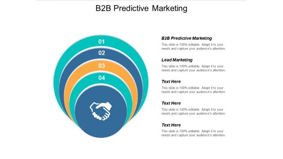 B2b predictive marketing ppt powerpoint presentation pictures slides cpb