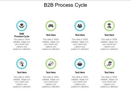 B2b process cycle ppt powerpoint presentation file graphics download cpb