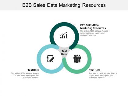 B2b sales data marketing resources ppt powerpoint presentation summary rules cpb