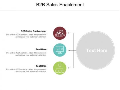 B2b sales enablement ppt powerpoint presentation file example cpb