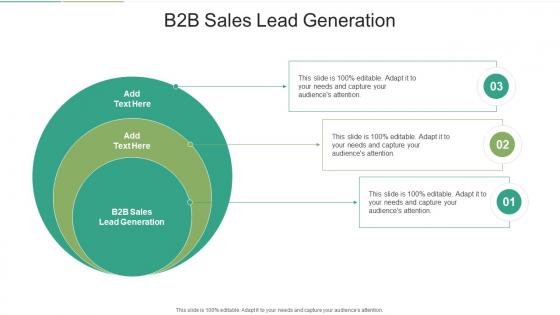 B2B Sales Lead Generation In Powerpoint And Google Slides Cpb