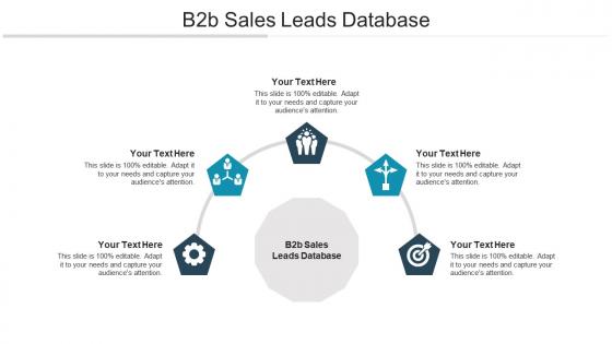 B2b sales leads database ppt powerpoint presentation layouts example topics cpb