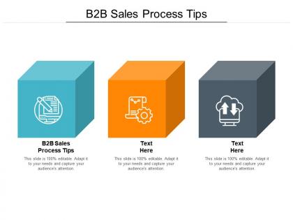 B2b sales process tips ppt powerpoint presentation inspiration example file cpb