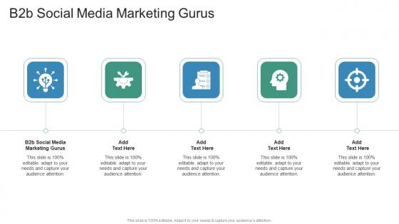 B2b Social Media Marketing Gurus In Powerpoint And Google Slides Cpb