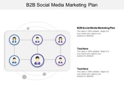 B2b social media marketing plan ppt powerpoint presentation file portfolio cpb
