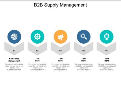 B2b supply management ppt powerpoint presentation slides visual aids cpb