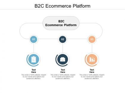B2c ecommerce platform ppt powerpoint presentation layouts template cpb