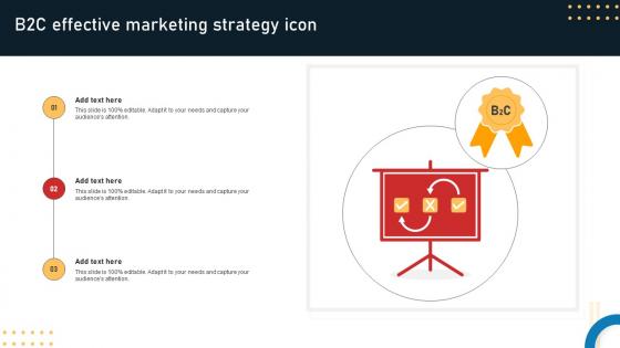 B2c Effective Marketing Strategy Icon