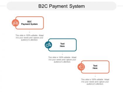 B2c payment system ppt powerpoint presentation portfolio backgrounds cpb