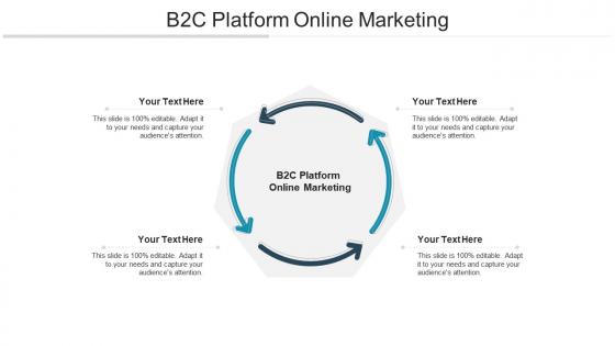 B2c platform online marketing ppt powerpoint presentation icon professional cpb