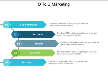 B to b marketing ppt powerpoint presentation gallery microsoft cpb