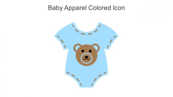 Baby Apparel Colored Icon In Powerpoint Pptx Png And Editable Eps Format