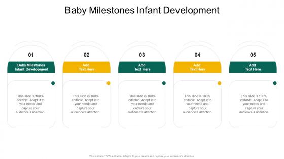 Baby Milestones Infant Development In Powerpoint And Google Slides Cpb