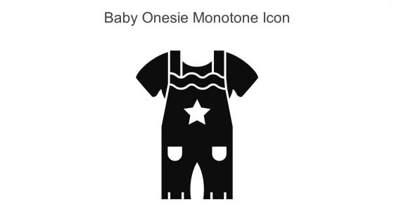 Baby Onesie Monotone Icon In Powerpoint Pptx Png And Editable Eps Format