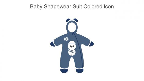 Baby Shapewear Suit Colored Icon In Powerpoint Pptx Png And Editable Eps Format