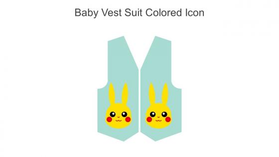Baby Vest Suit Colored Icon In Powerpoint Pptx Png And Editable Eps Format
